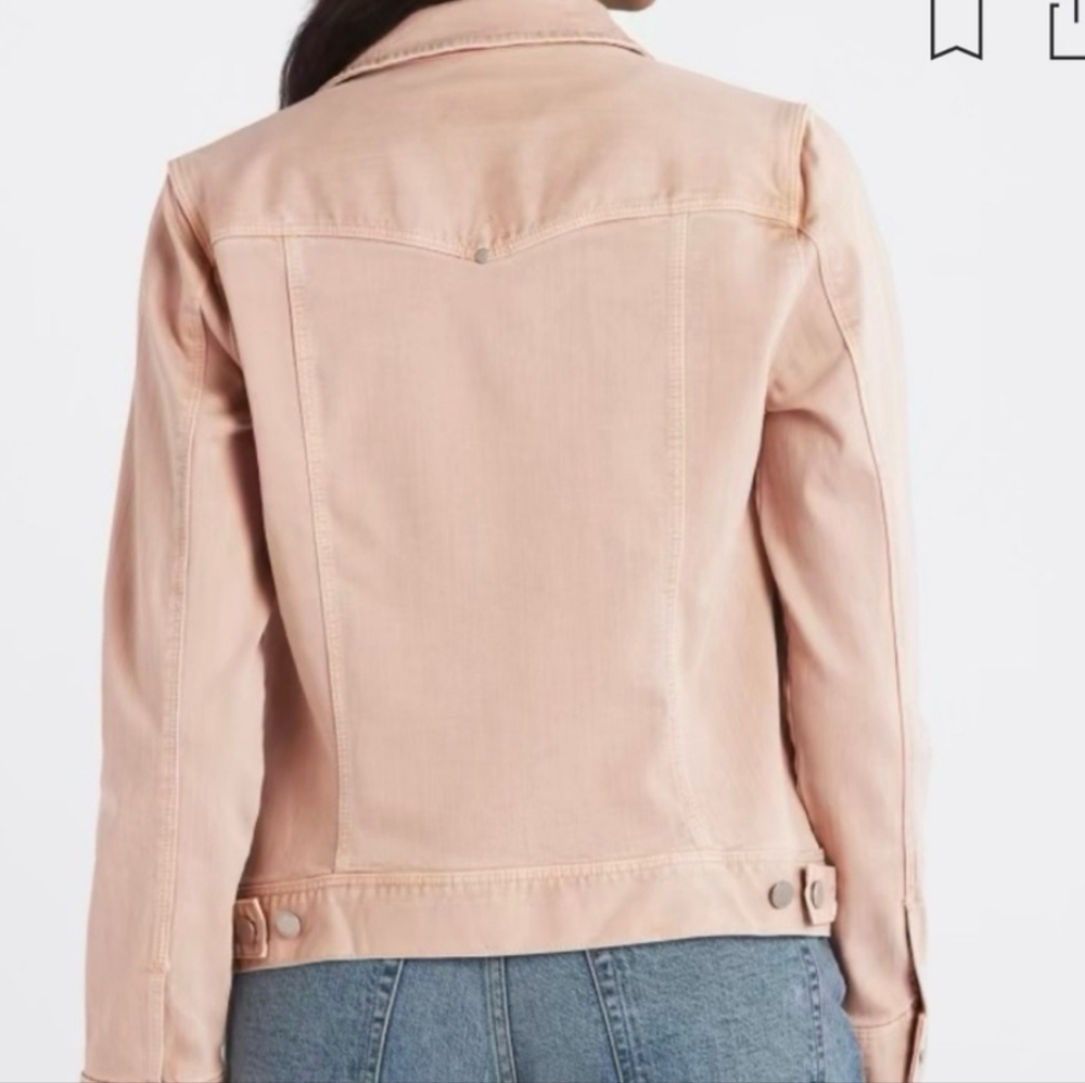 Y2k Liverpool Light Pink Jean Jacket - Picture 3 of 8